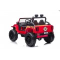 Jeep Monster Red Vehicle