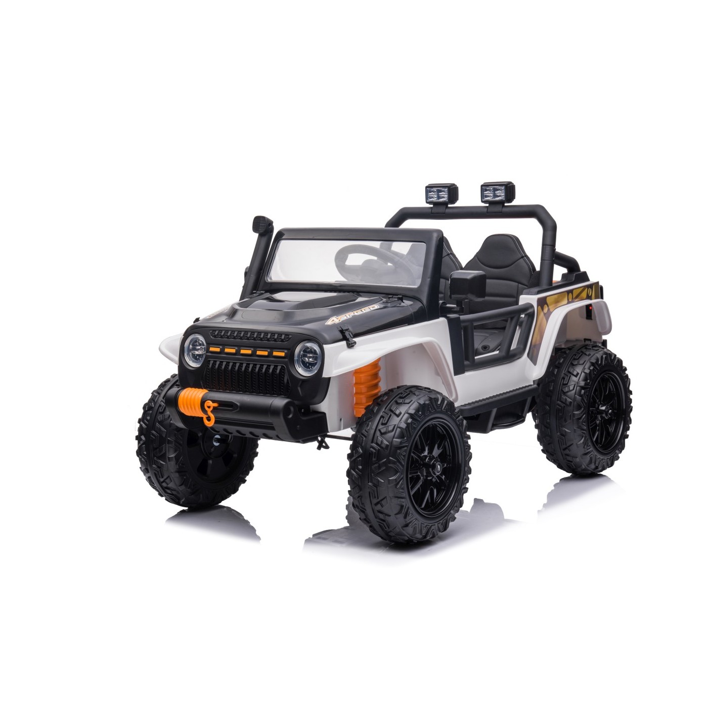 Jeep Monster Vehicle White