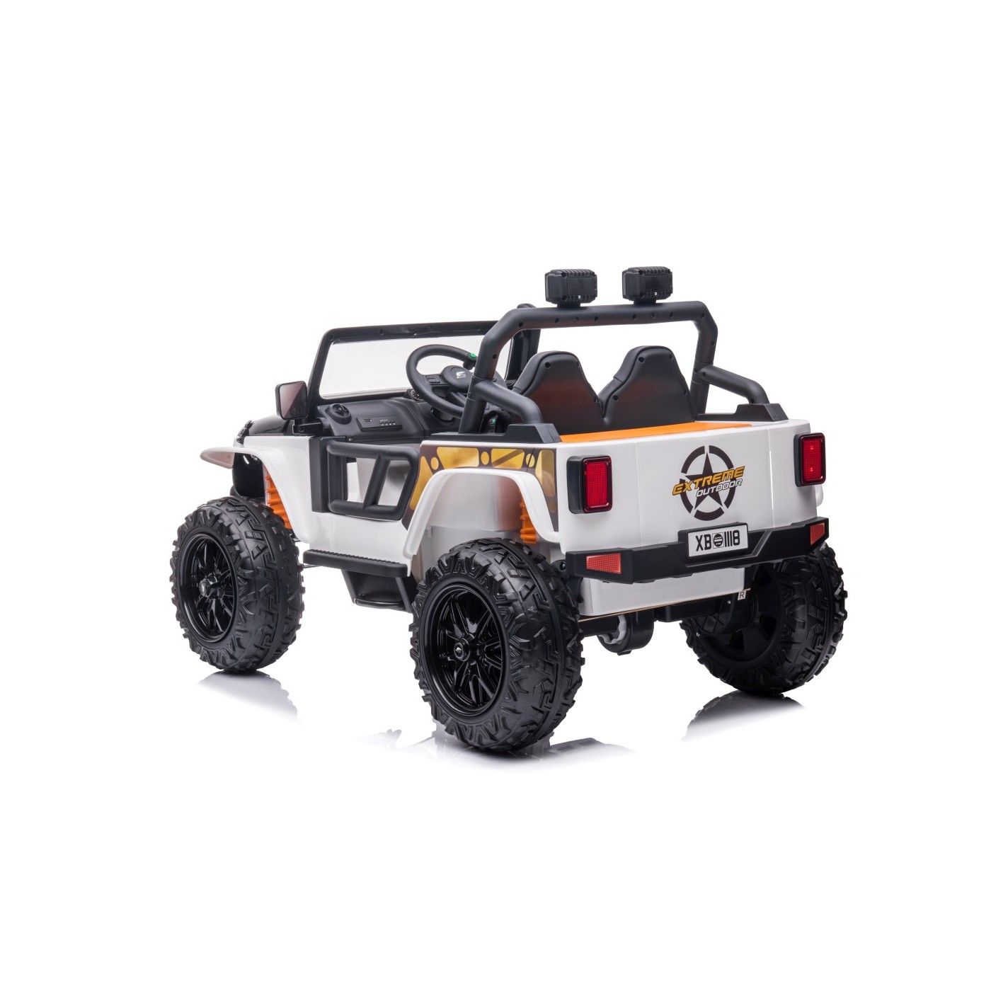 Jeep Monster Vehicle White