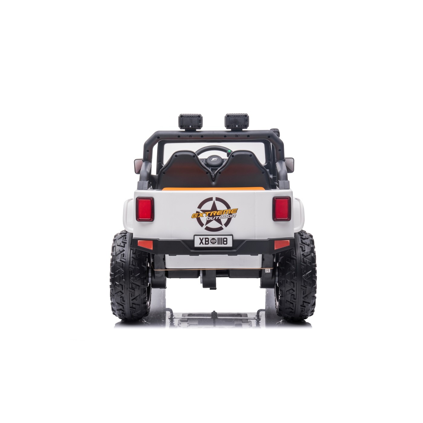 Jeep Monster Vehicle White