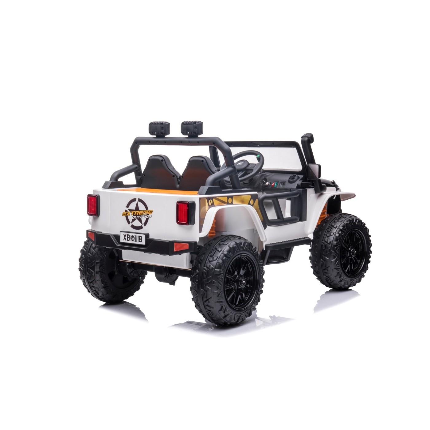 Jeep Monster Vehicle White