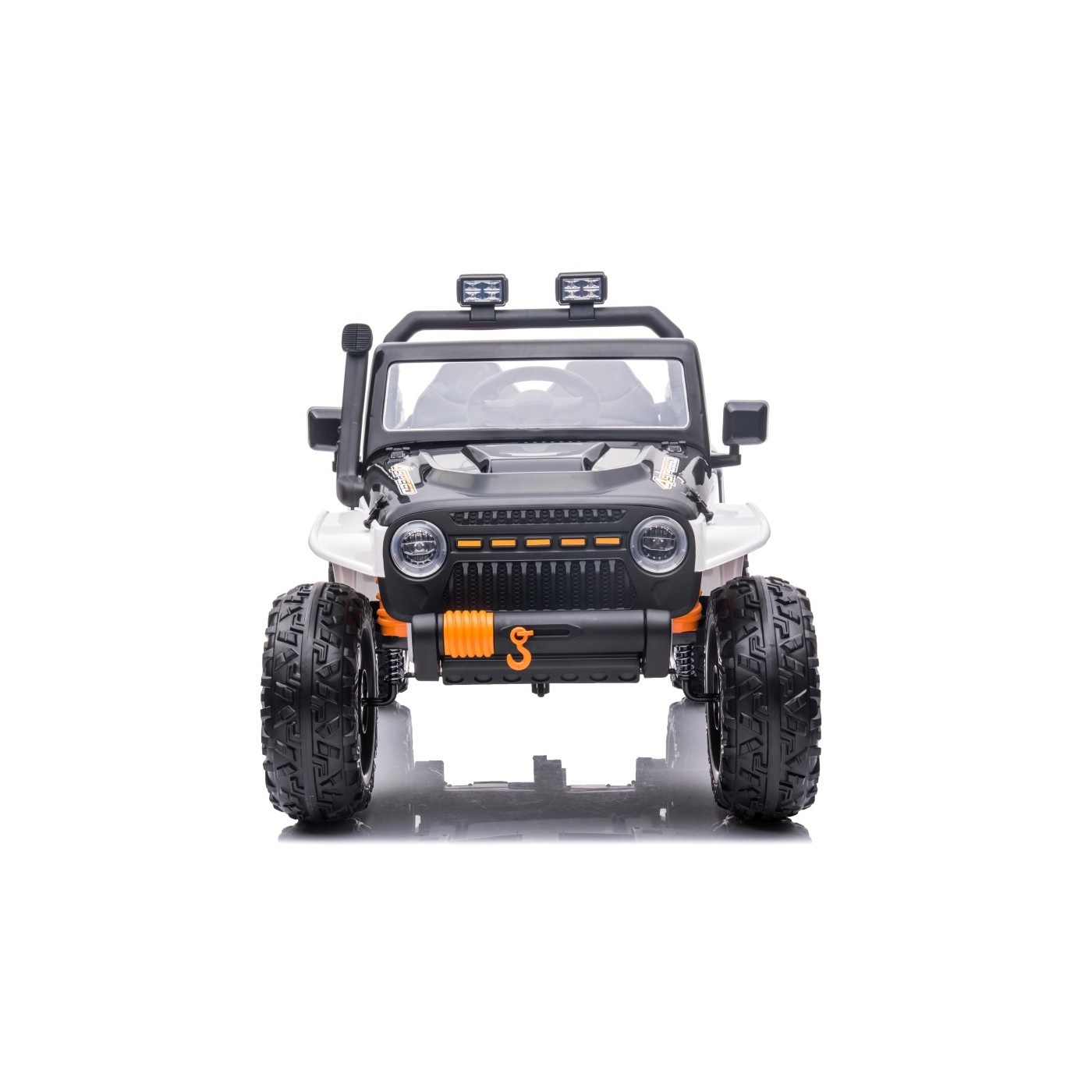 Jeep Monster Vehicle White