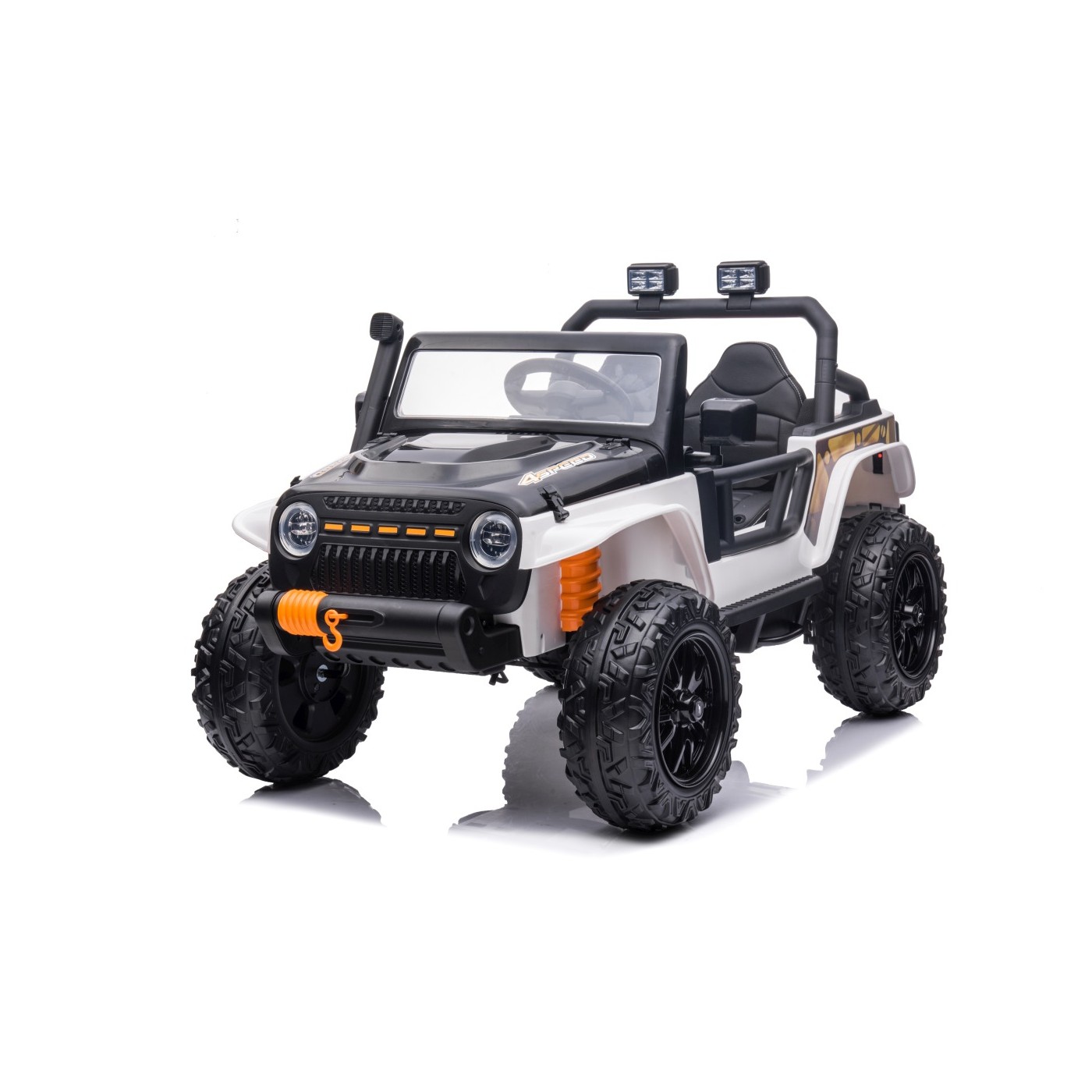 Jeep Monster Vehicle White