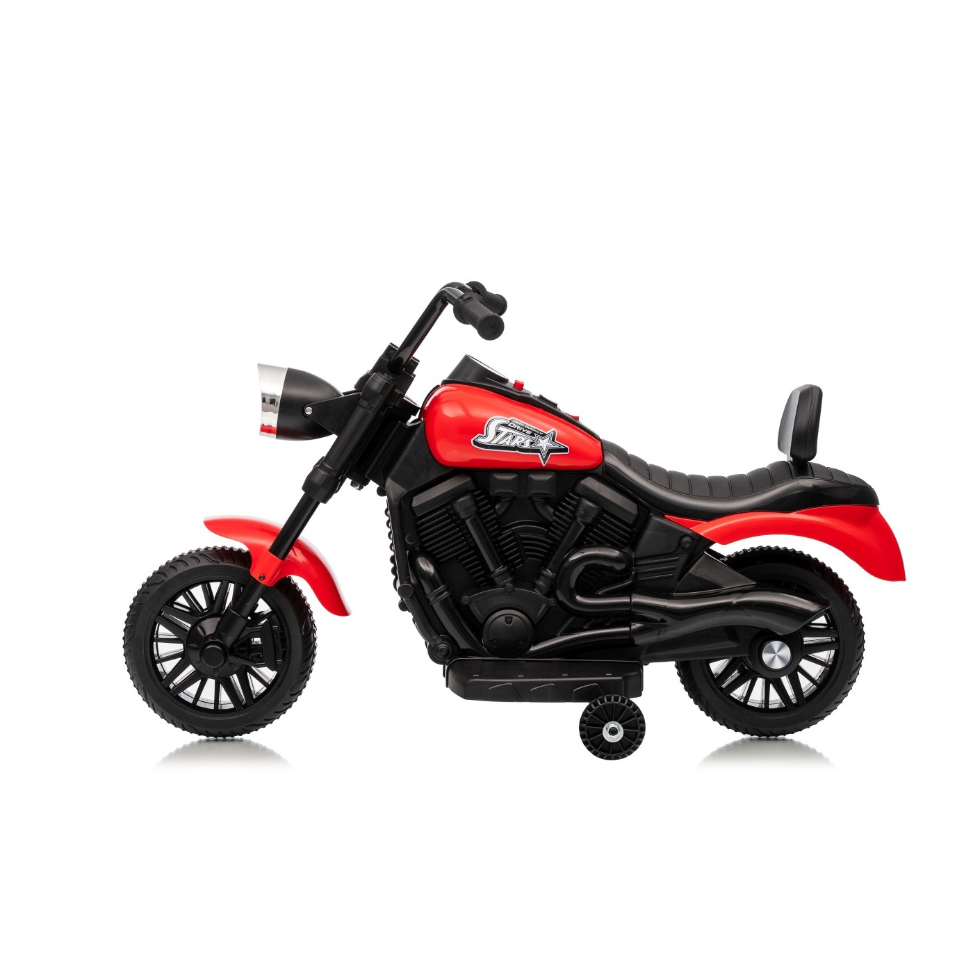 Vehicle Motor STAR Red