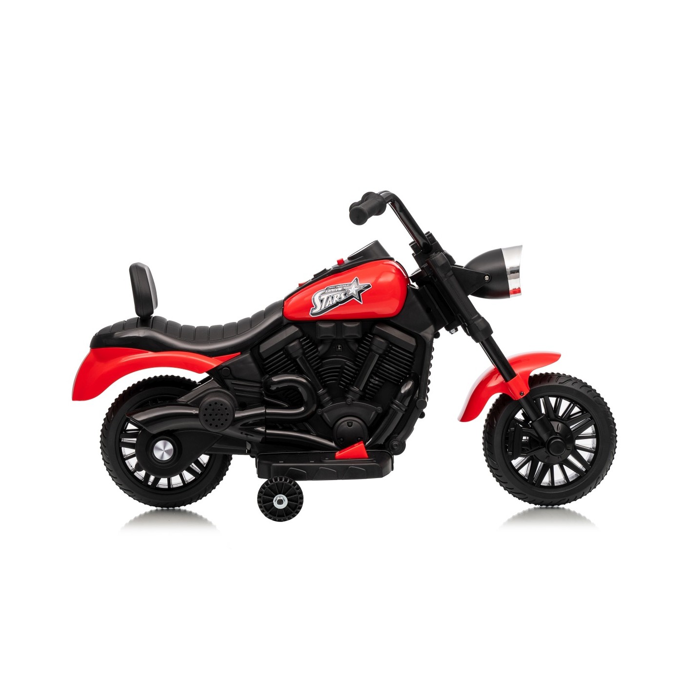 Vehicle Motor STAR Red