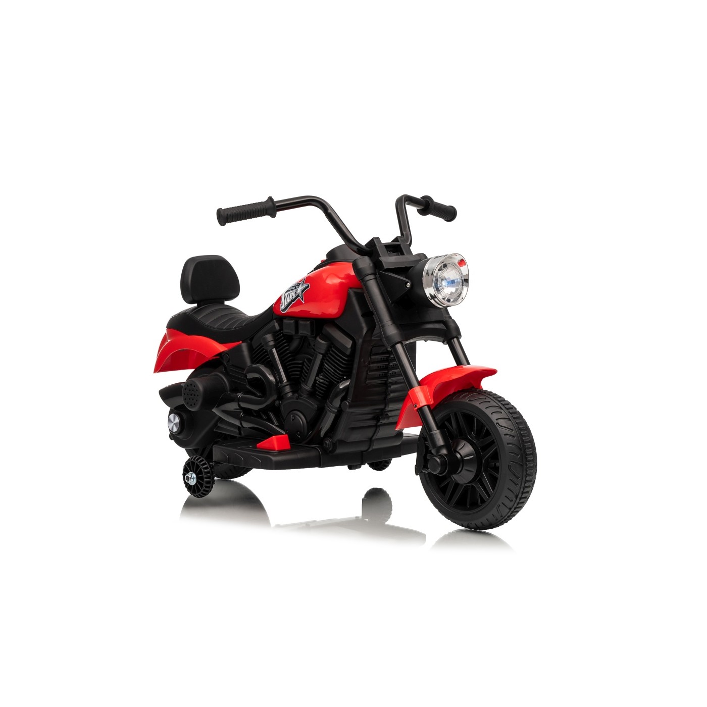 Vehicle Motor STAR Red