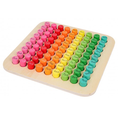 Wooden Multiplication Table