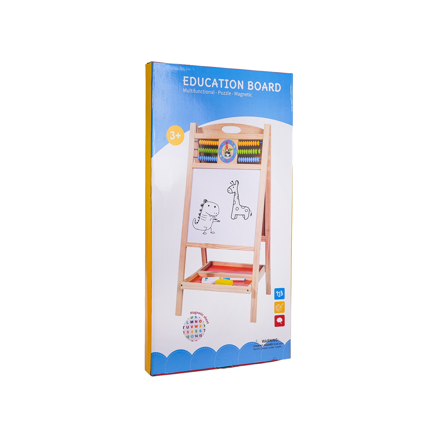 Wooden Board with Abacus + Accessories