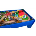 MEGA Wooden Train on the Table
