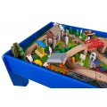 MEGA Wooden Train on the Table