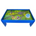MEGA Wooden Train on the Table