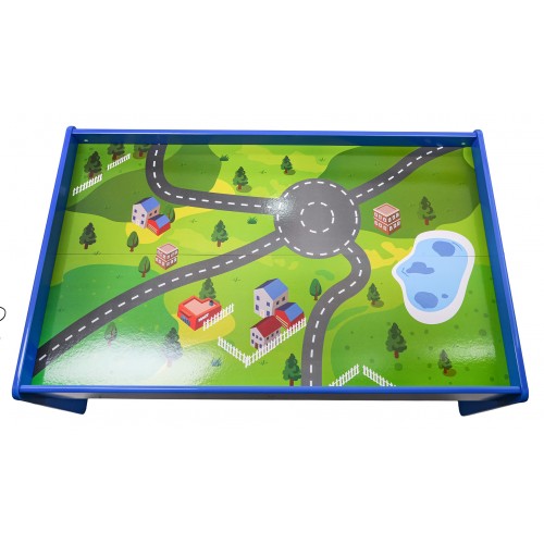 MEGA Wooden Train on the Table