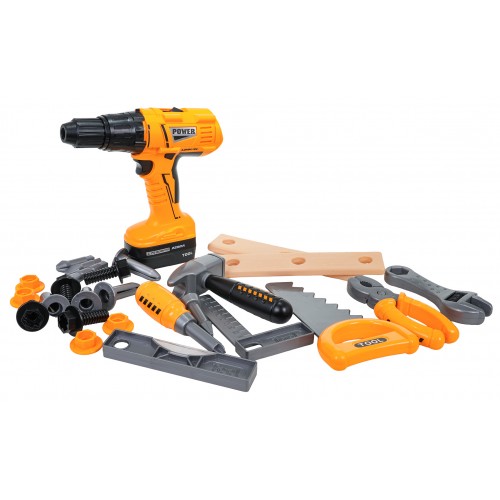 Little Handyman Set Yellow + Backpack