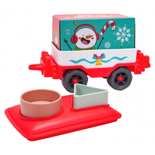 Christmas Train + Wagons Set