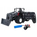 Tractor + Bulldozer R/C 1:24 Red