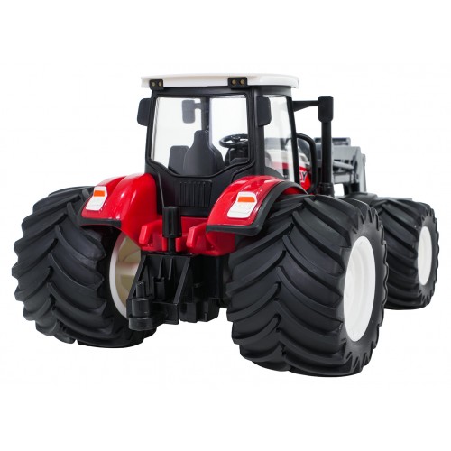 Tractor + Bulldozer R/C 1:24 Red