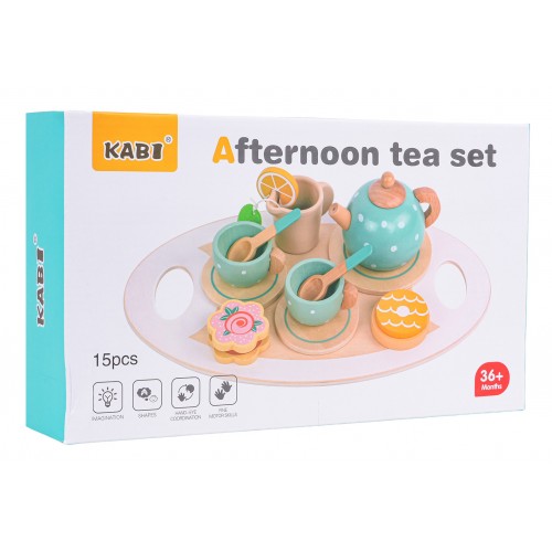 Wooden Tea Set + Accessories