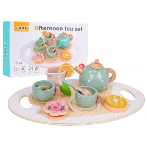 Wooden Tea Set + Accessories