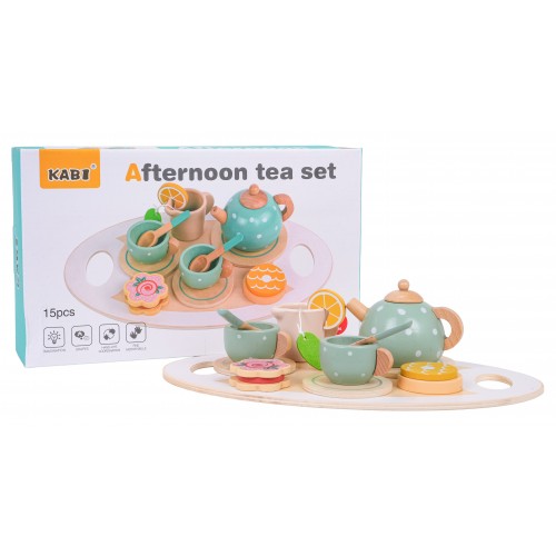 Wooden Tea Set + Accessories