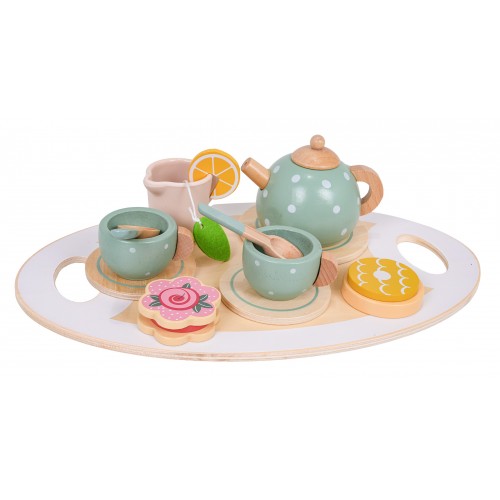 Wooden Tea Set + Accessories
