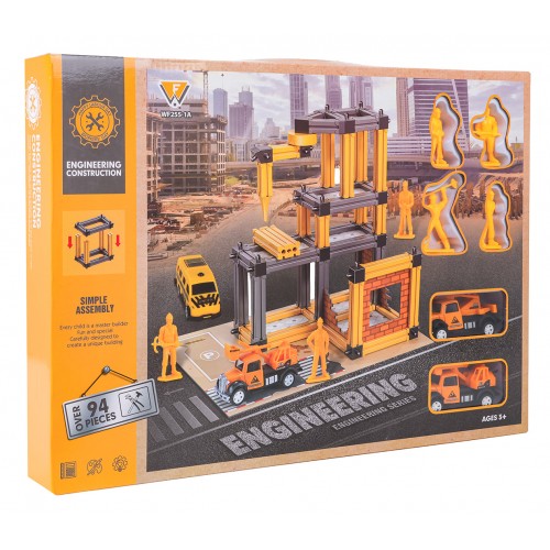 Garage Construction Site Set + Accessories and Figures