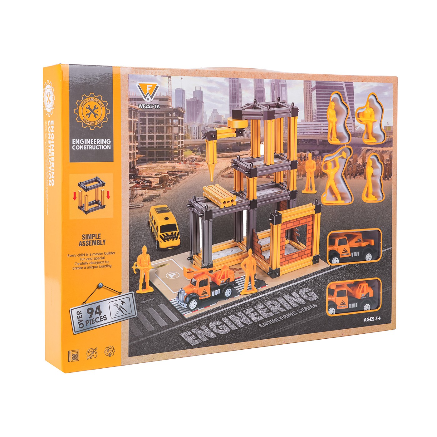Garage Construction Site Set + Accessories and Figures