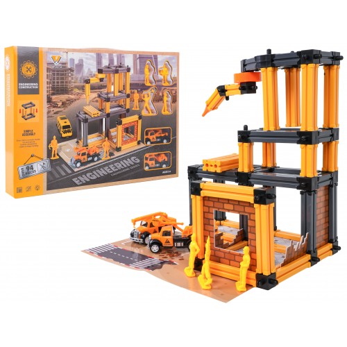 Garage Construction Site Set + Accessories and Figures