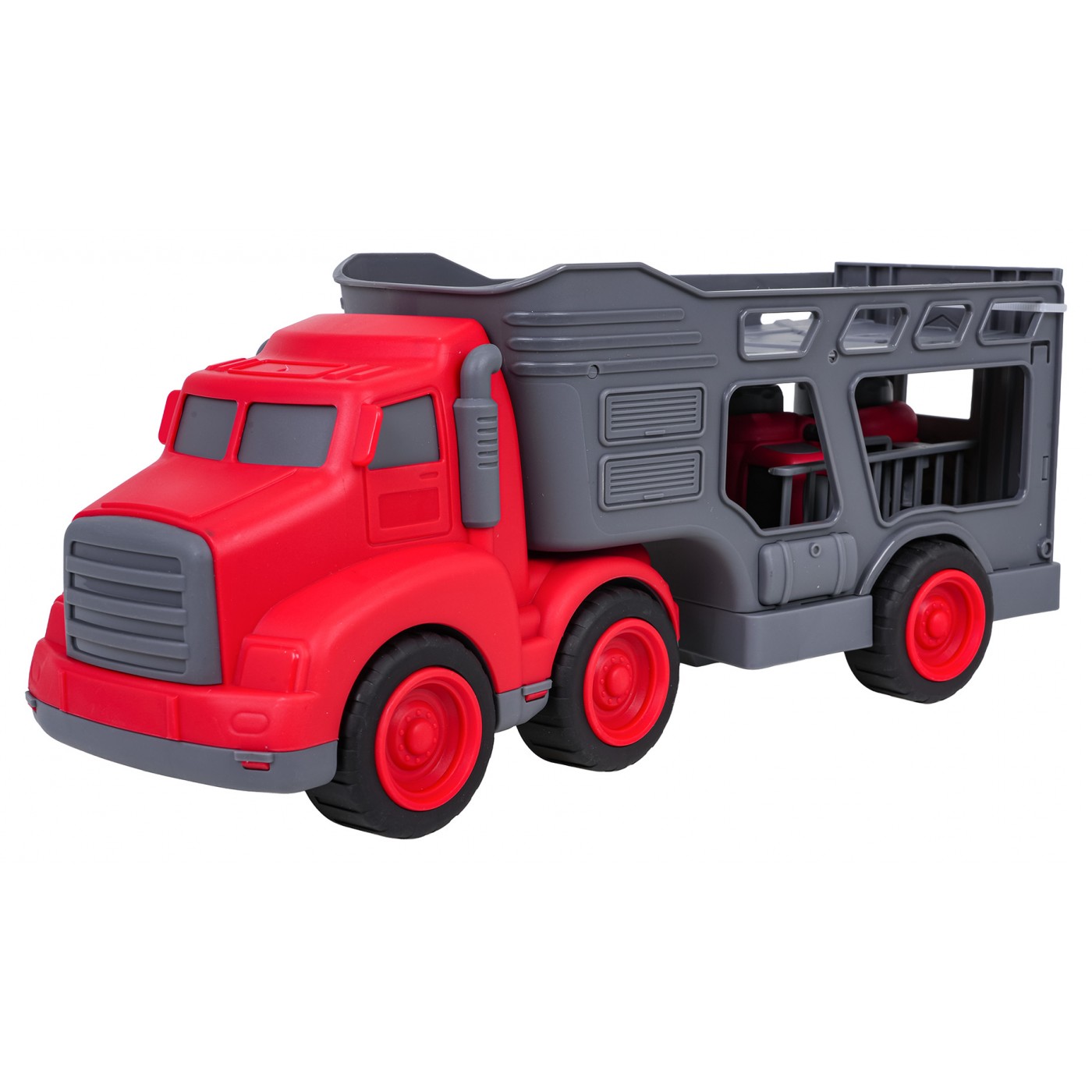 Set of Vehicles: Tow Truck + Fire Trucks