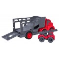 Set of Vehicles: Tow Truck + Fire Trucks