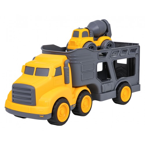 Set of Tow Truck Vehicles + Construction Cars
