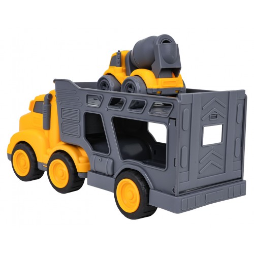 Set of Tow Truck Vehicles + Construction Cars