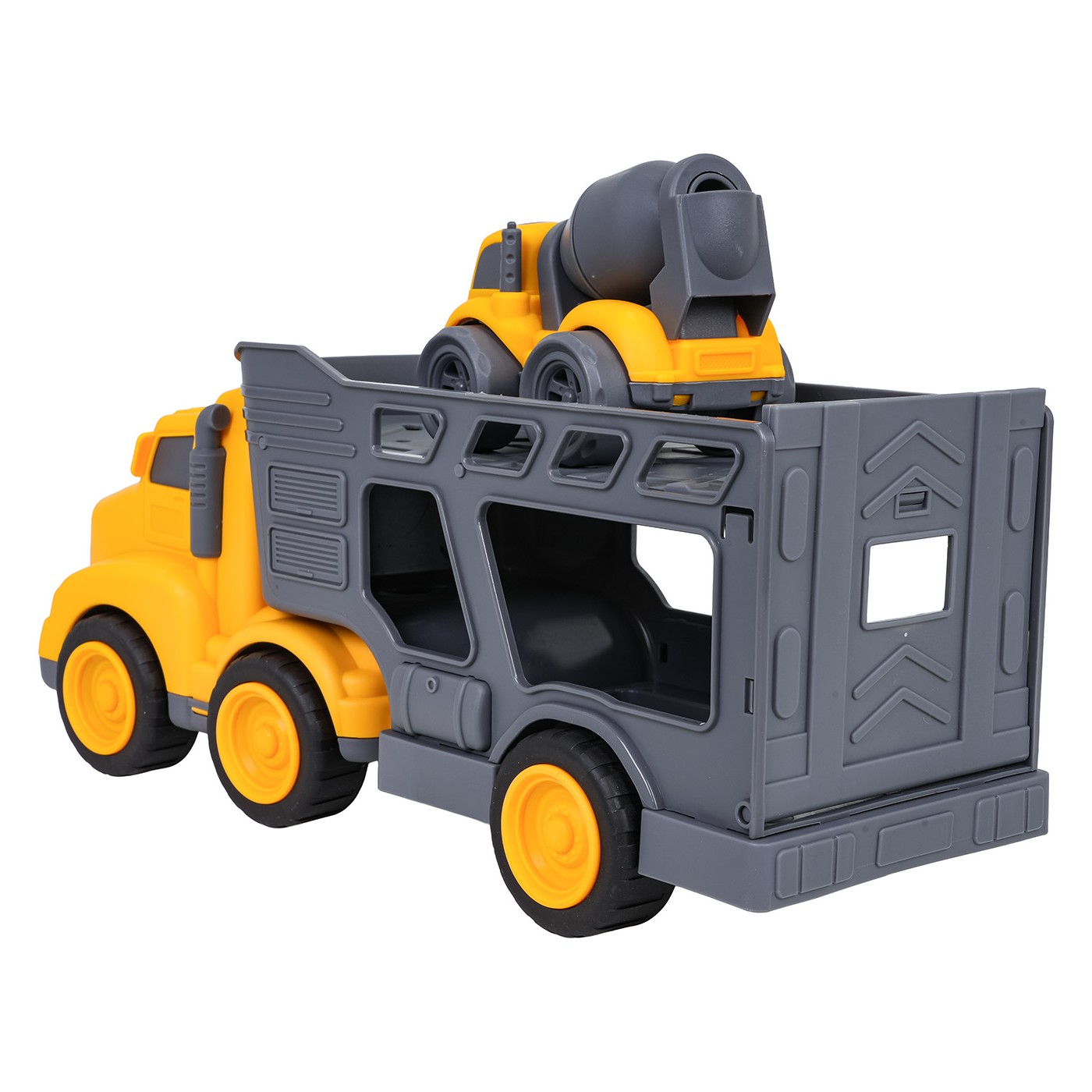 Set of Tow Truck Vehicles + Construction Cars