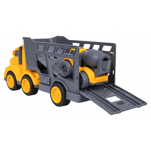 Set of Tow Truck Vehicles + Construction Cars