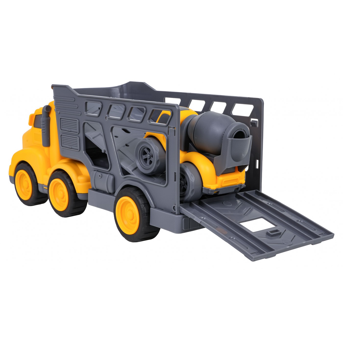 Set of Tow Truck Vehicles + Construction Cars