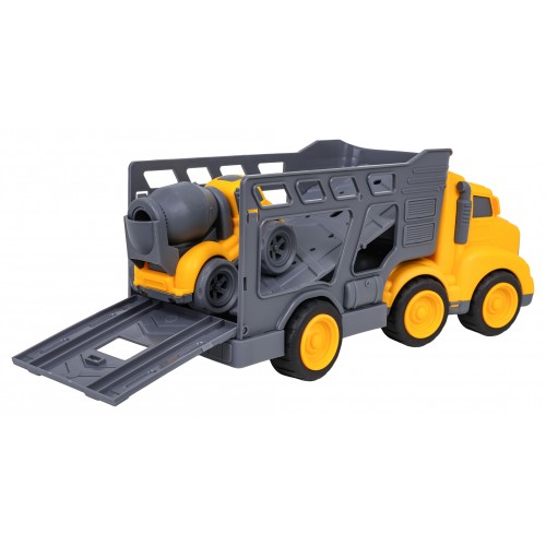 Set of Tow Truck Vehicles + Construction Cars