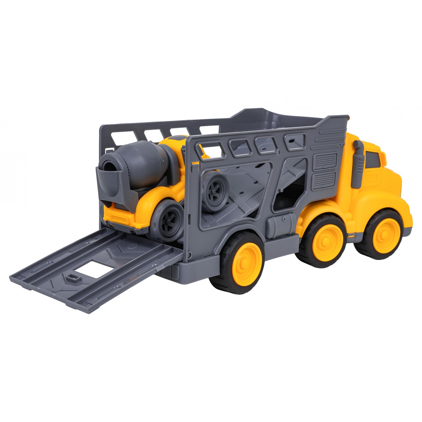 Set of Tow Truck Vehicles + Construction Cars