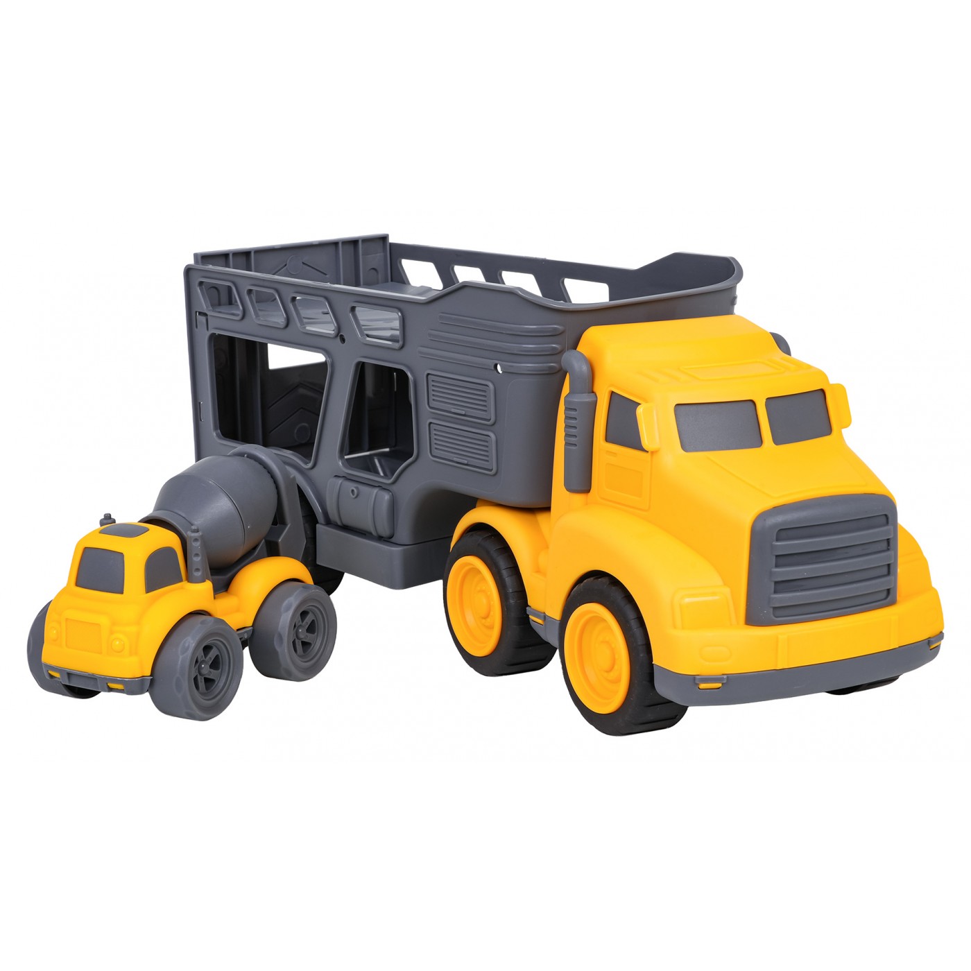 Set of Tow Truck Vehicles + Construction Cars