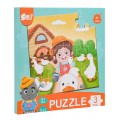 Magnetic Puzzle Farm + Book