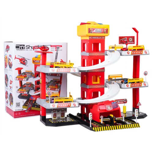 Multi-storey Fire Department Parking + Accessories