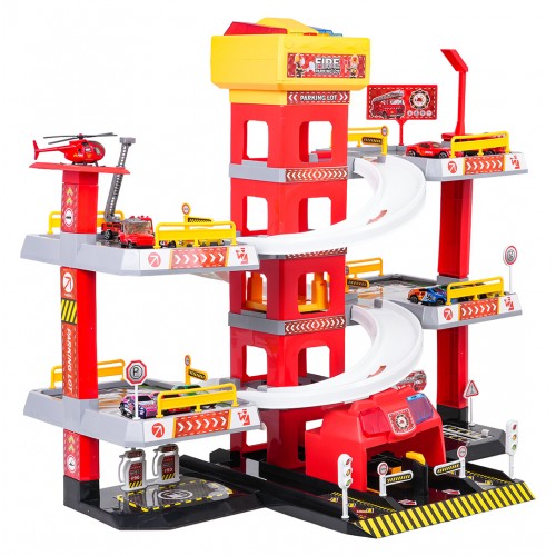 Multi-storey Fire Department Parking + Accessories