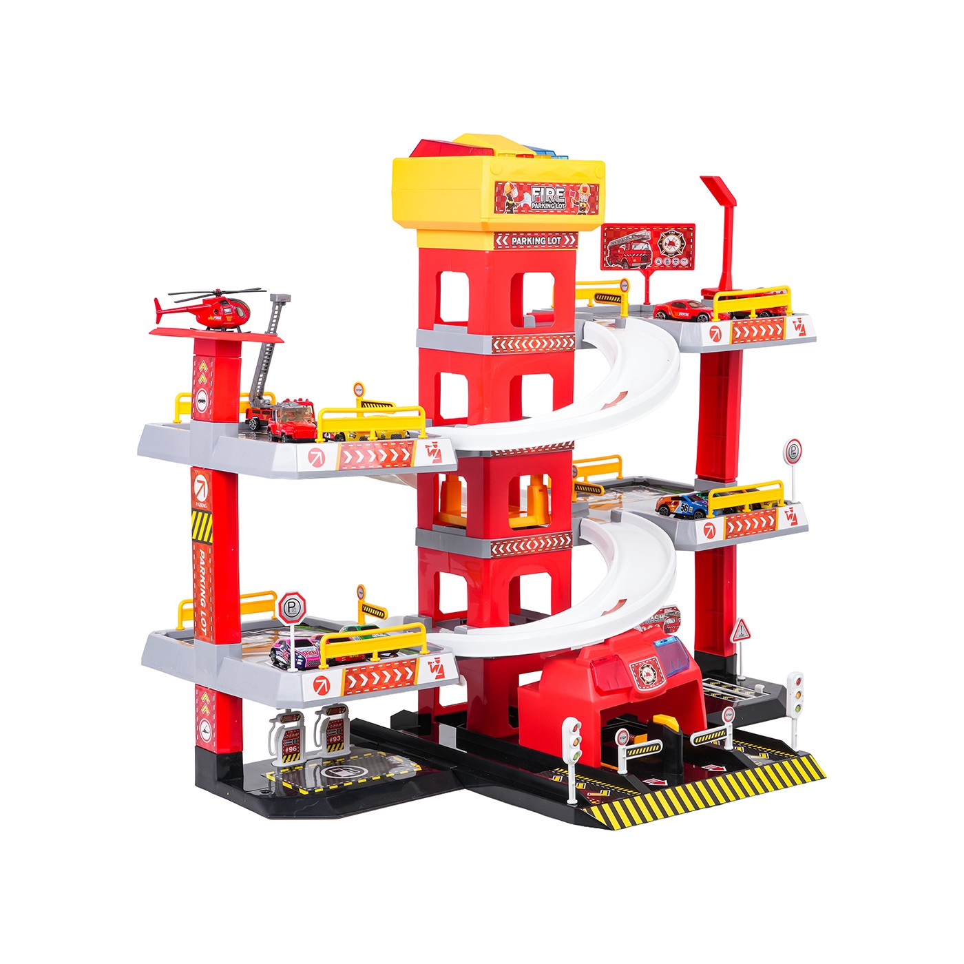 Multi-storey Fire Department Parking + Accessories