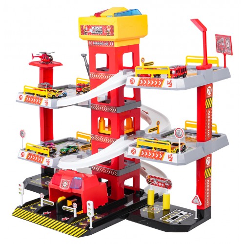 Multi-storey Fire Department Parking + Accessories