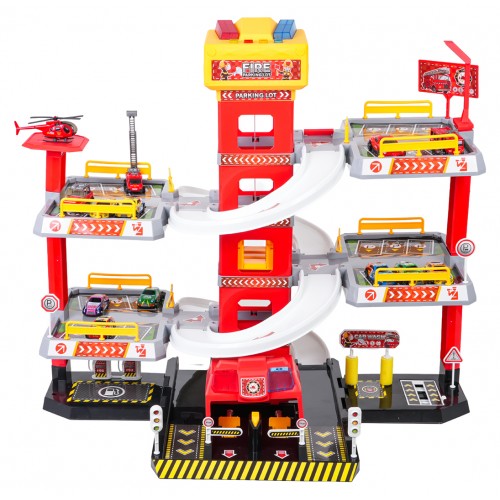 Multi-storey Fire Department Parking + Accessories