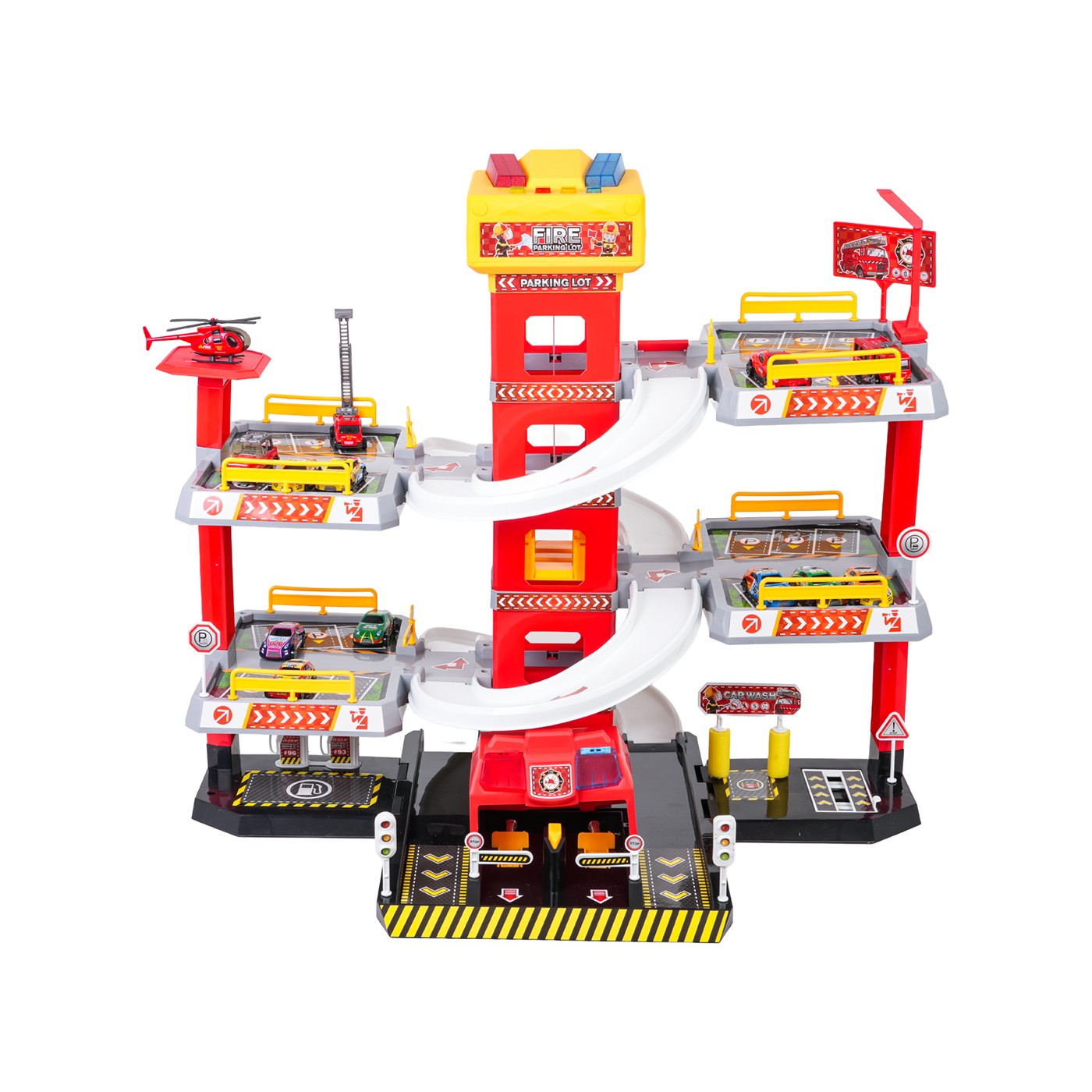 Multi-storey Fire Department Parking + Accessories