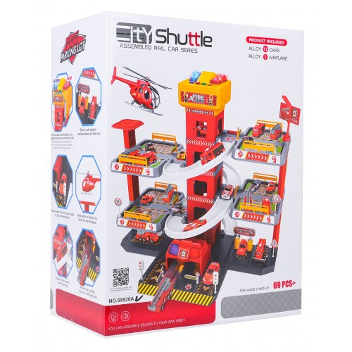 Multi-storey Fire Department Parking + Accessories