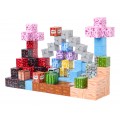 Set of Magnetic Cubes, Blocks, 117 pcs.