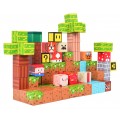 Set of Magnetic Cubes, Blocks, 84 pcs.