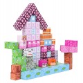 Set of Magnetic Cubes, Blocks, 110 pcs.