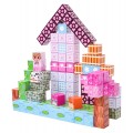 Set of Magnetic Cubes, Blocks, 110 pcs.
