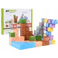 Set of Magnetic Cubes, Blocks, 88 pcs.